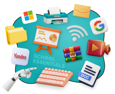 Цифровая база для школьника - КИБЕРшкола программирования для детей, компьютерные курсы для школьников, начинающих и подростков - KIBERone г. Марьино