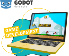 Godot.  Основа создания легендарных игр - КИБЕРшкола программирования для детей, компьютерные курсы для школьников, начинающих и подростков - KIBERone г. Марьино