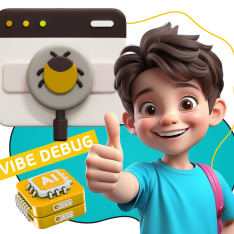 Тестирование & Vibe Debug. Охотники за багами - КИБЕРшкола программирования для детей, компьютерные курсы для школьников, начинающих и подростков - KIBERone г. Марьино