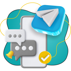 Создание Mini App для Telegram - КИБЕРшкола программирования для детей, компьютерные курсы для школьников, начинающих и подростков - KIBERone г. Марьино