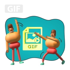Gif-анимация - КИБЕРшкола программирования для детей, компьютерные курсы для школьников, начинающих и подростков - KIBERone г. Марьино