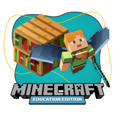 Minecraft Education - КИБЕРшкола программирования для детей, компьютерные курсы для школьников, начинающих и подростков - KIBERone г. Марьино