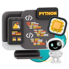 Мой первый сайт с мозгами: Python + AI - КИБЕРшкола программирования для детей, компьютерные курсы для школьников, начинающих и подростков - KIBERone г. Марьино