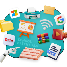 Цифровая база для школьника - КИБЕРшкола программирования для детей, компьютерные курсы для школьников, начинающих и подростков - KIBERone г. Марьино