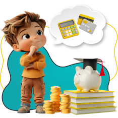 Финансовый интеллект вместе KIBERone - КИБЕРшкола программирования для детей, компьютерные курсы для школьников, начинающих и подростков - KIBERone г. Марьино