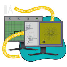 Исполнители чертежник и черепашка - КИБЕРшкола программирования для детей, компьютерные курсы для школьников, начинающих и подростков - KIBERone г. Марьино