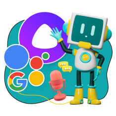 Голосовой помощник Алиса - КИБЕРшкола программирования для детей, компьютерные курсы для школьников, начинающих и подростков - KIBERone г. Марьино