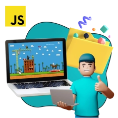 JavaScript + AI. Проектное обучение + геймификация + AI-помощники - КИБЕРшкола программирования для детей, компьютерные курсы для школьников, начинающих и подростков - KIBERone г. Марьино