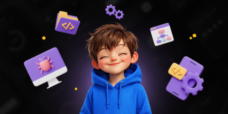 Идеальный сайт с нуля: код, дизайн и AI-помощник - КИБЕРшкола программирования для детей, компьютерные курсы для школьников, начинающих и подростков - KIBERone г. Марьино